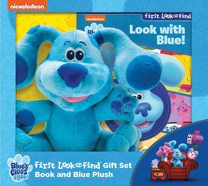 Nickelodeon Blue's Clues & You!: Look with Blue! First Look and Find Gift Set Book and Blue Plush [With Plush] - Ingram