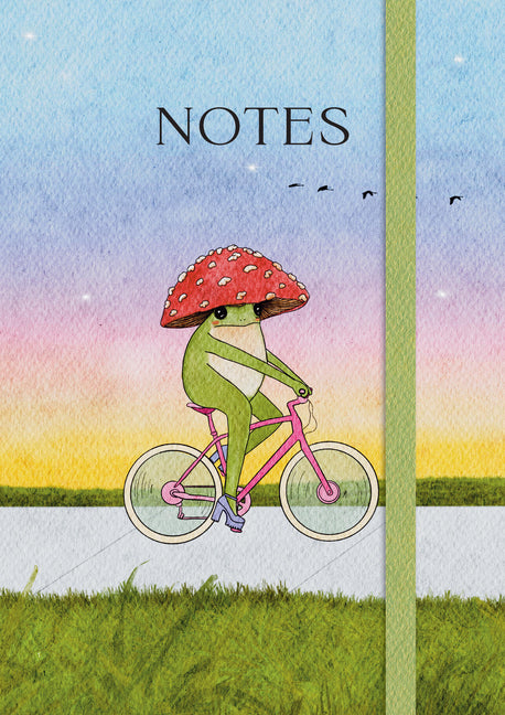 Little Frog Notebook: A Beautiful 160-Page Lined Notebook Featuring the Internet's Beloved Mushroom Frog, from the Artist Maybell Eequay - Ingram