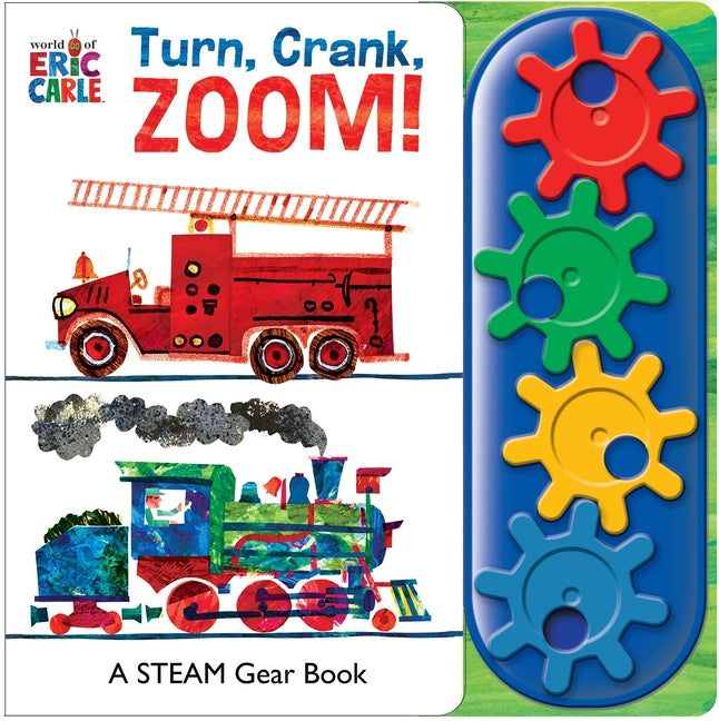 World of Eric Carle: Turn, Crank, Zoom! a Stem Gear Sound Book [With Battery] - Ingram
