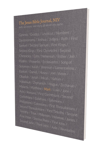 Jesus Bible Journal, Mark, Niv, Paperback, Comfort Print - Ingram