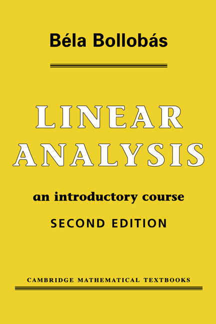 Linear Analysis: An Introductory Course (Revised) - Ingram