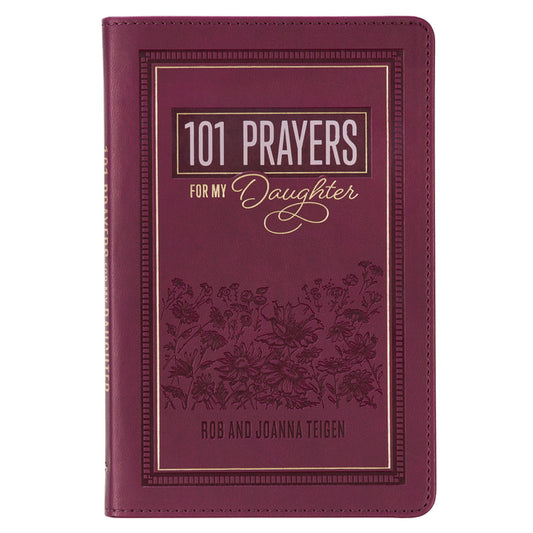 Gift Book 101 Prayers for My Daughter Faux Leather - Ingram