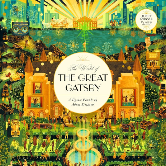 World of the Great Gatsby 1000 Piece Puzzle: A Jigsaw by Adam Simpson - Ingram
