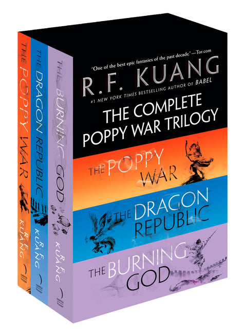 Complete Poppy War Trilogy Boxed Set: The Poppy War / The Dragon Republic / The Burning God - Ingram