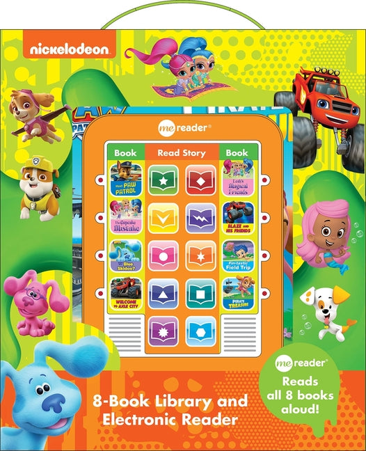 Nickelodeon: Me Reader 8-Book Library and Electronic Reader Sound Book Set [With Battery] - Ingram