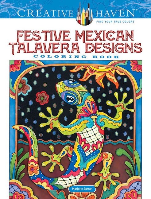 Creative Haven Festive Mexican Talavera Designs Coloring Book - Ingram