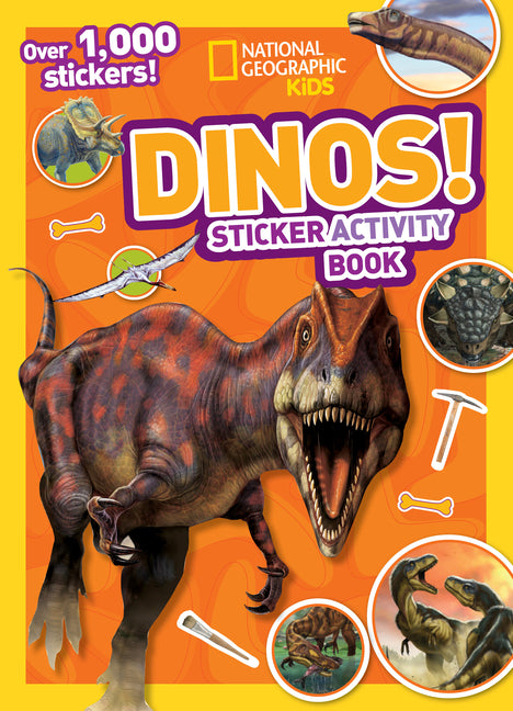 Dinos Sticker Activity Book [With Sticker(s)] - Ingram