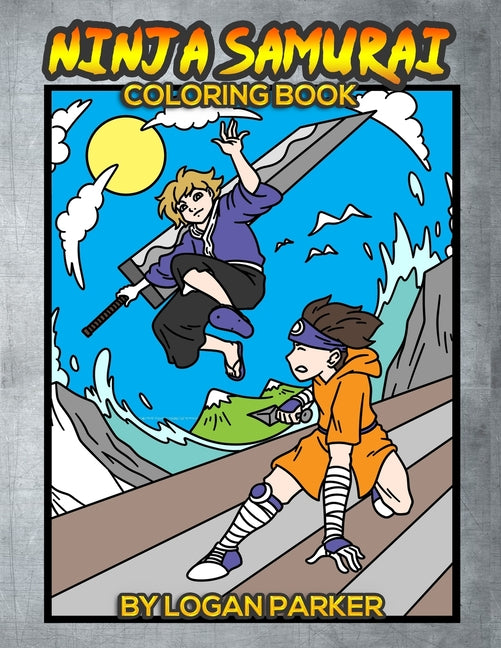 Ninja Samurai, Coloring book: Anime style coloring book featuring ninjas and samurai. - Ingram