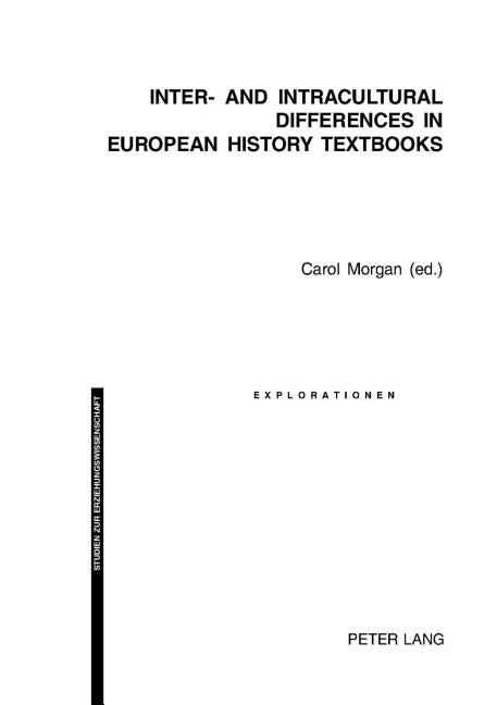 Inter- And Intracultural Differences in European History Textbooks - Ingram