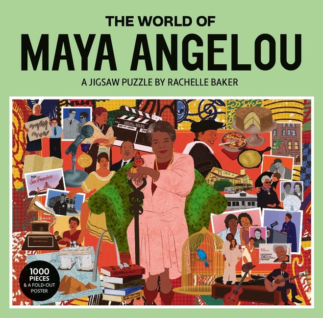 World of Maya Angelou 1000 Piece Puzzle: A Puzzle by Rachelle Baker - Ingram