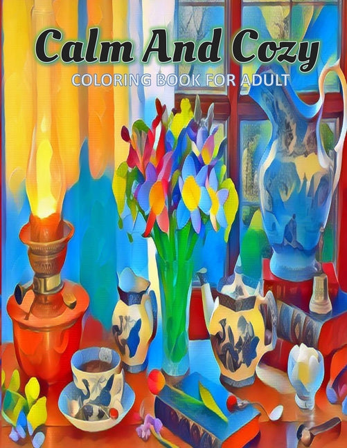 Calm And Cozy: A Creative And Unique Coloring Book For Adults Featuring Relaxing 25 Christmas And Winter Scenes - Perfect Gift Ideas for Girls And Wom - Ingram