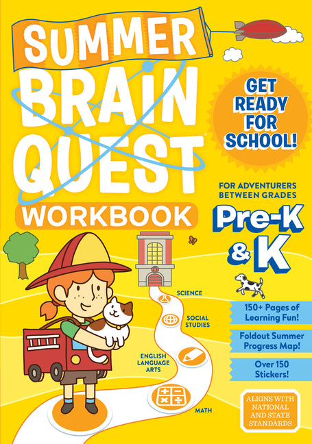 Summer Brain Quest: For Adventures Between Grades Pre-K & K - Ingram