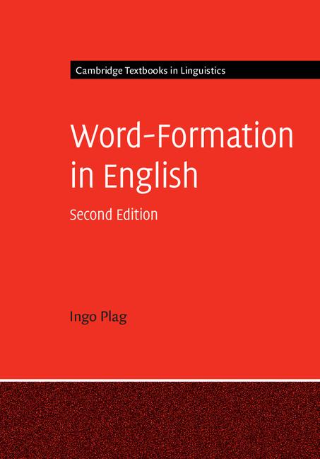 Word-Formation in English (Revised) - Ingram