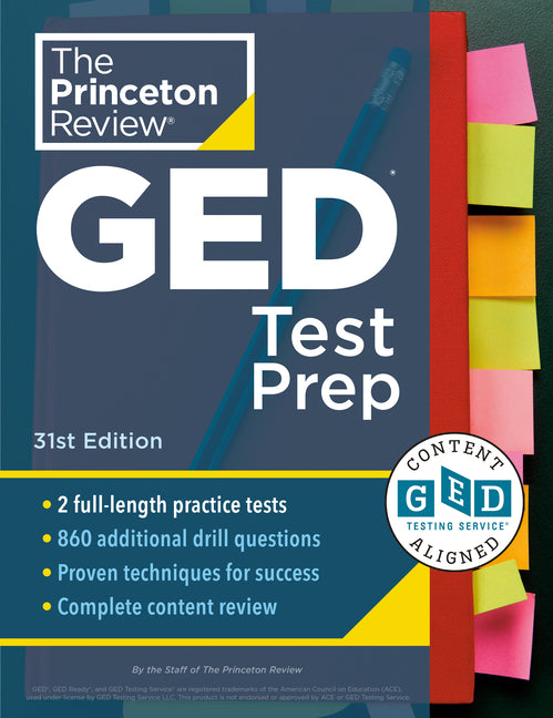 Princeton Review GED Test Prep, 31st Edition: 2 Practice Tests + Review & Techniques + Online Features - Ingram