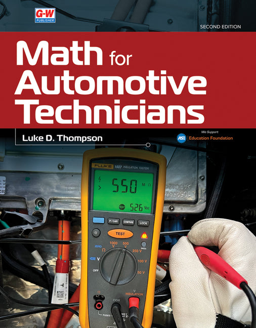 Math for Automotive Technicians (Second Edition, Revised, Textbook) - Ingram