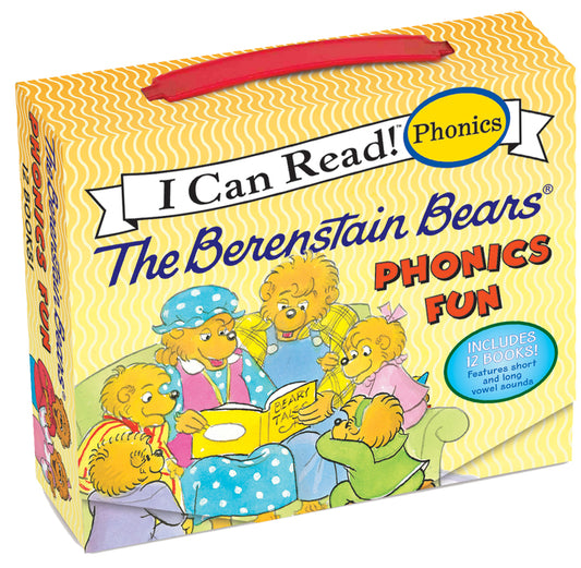 Berenstain Bears 12-Book Phonics Fun!: Includes 12 Mini-Books Featuring Short and Long Vowel Sounds - Ingram