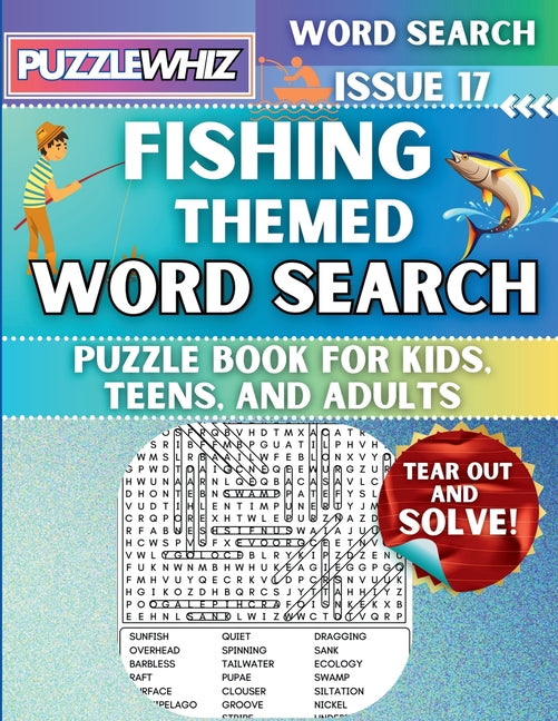 Fishing - Themed Word Search - Fun & Educational Puzzles for Kids, Teens, and Adults (Large Print Edition): Featuring Engaging Themed Word Search Puzz - Ingram