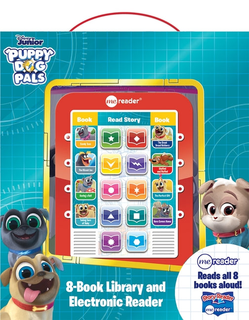 Disney Junior Puppy Dog Pals: Me Reader 8-Book Library and Electronic Reader Sound Book Set [With Battery] - Ingram