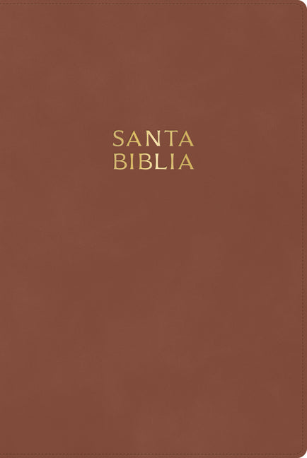 Rvr 1960 Biblia Letra Gigante, Café Madera, Símil Piel (Edicion 2023) - Ingram