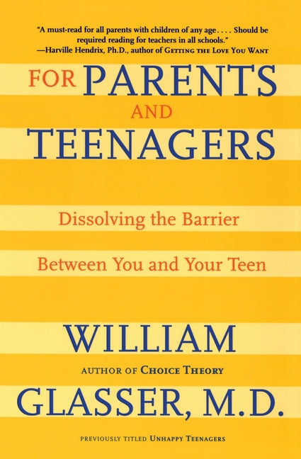For Parents and Teenagers: Dissolving the Barrier Between You and Your Teen (Quill) - Ingram
