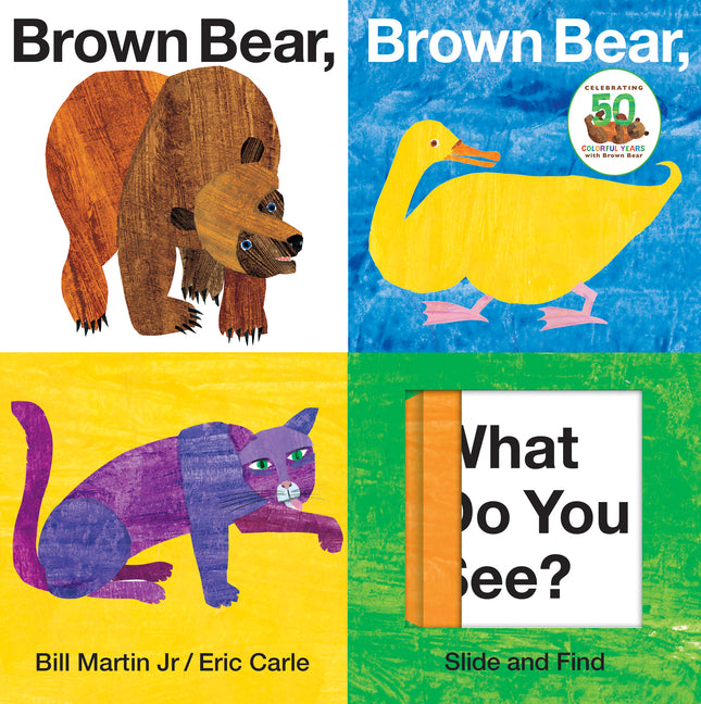 Brown Bear, Brown Bear, What Do You See? Slide and Find: An Interactive Board Book Edition of the Classic Eric Carle Picture Book - Ingram