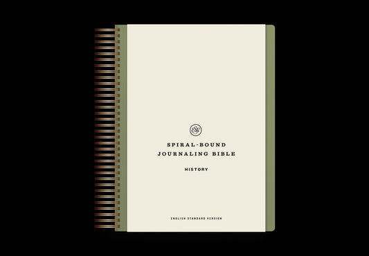 ESV Spiral-Bound Journaling Bible, History (Hardcover) - Ingram