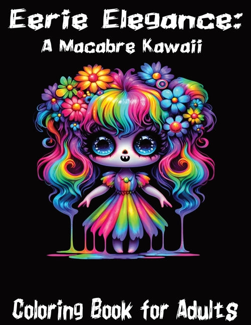 Eerie Elegance: A Macabre Kawaii Coloring Book for Adults: 100+ Coloring Book Pages Features Cute Creepy, Horror, Spooky Creatures For - Ingram