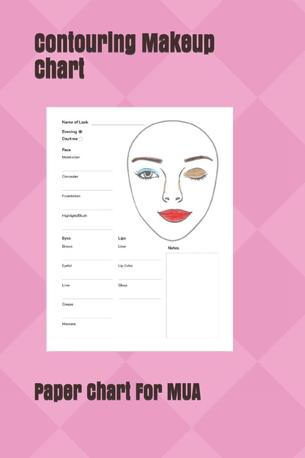 Contouring Makeup Chart: Paper Chart for Makeup Artist - Ingram