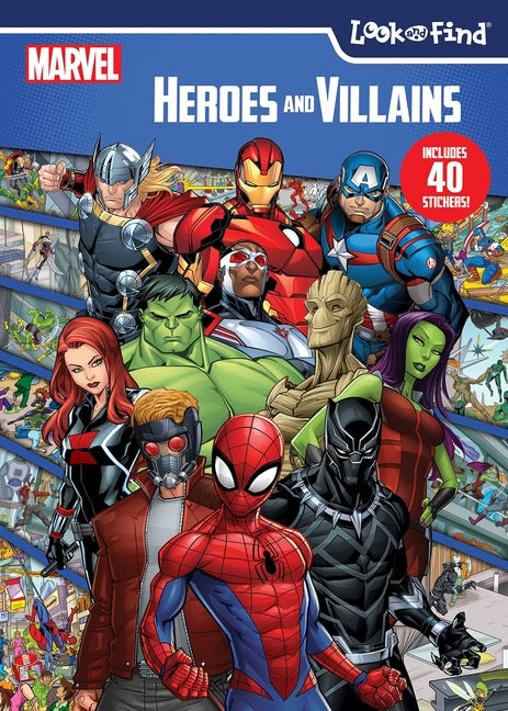 Marvel: Heroes and Villains Look and Find - Ingram