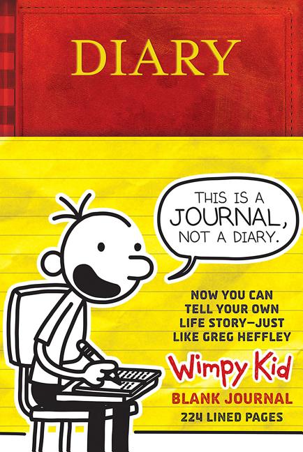 Diary of a Wimpy Kid Blank Journal: 224 Lined Pages and Jeff Kinney Spot Art Throughout - Ingram