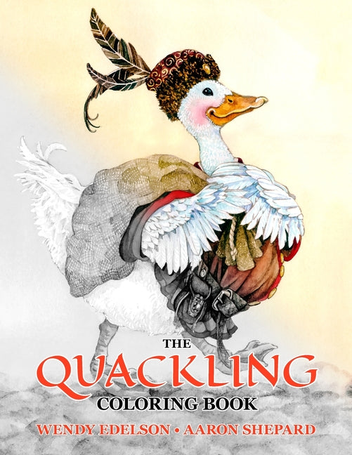 Quackling Coloring Book: A Grayscale Adult Coloring Book and Children's Storybook Featuring a Favorite Folk Tale - Ingram