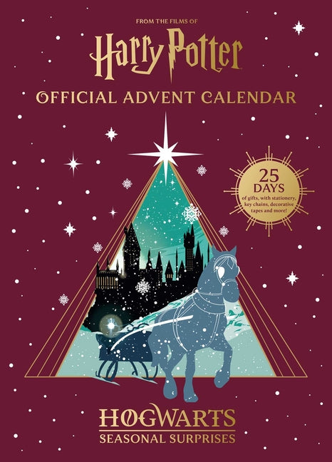 Harry Potter Official Advent Calendar Hogwarts Seasonal Surprises: 25 Days of Gifts, with Stationery, Key Chains, Washi Tapes and More! - Ingram