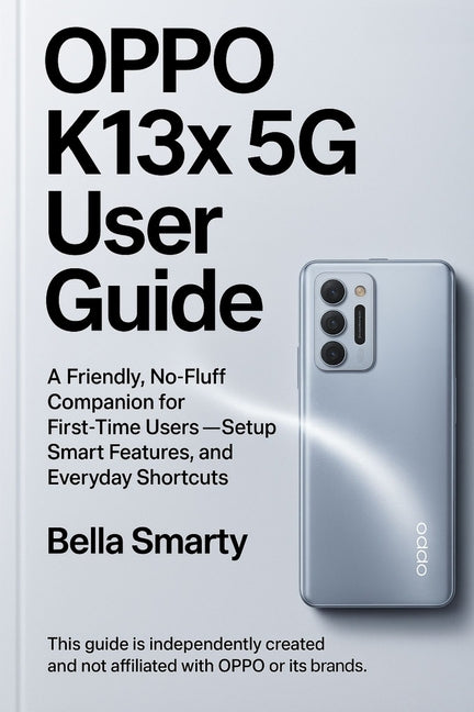 Oppo K13x 5G User Guide: A Friendly, No-Fluff Companion for First-Time Users-Setup, Smart Features, and Everyday Shortcuts - Ingram