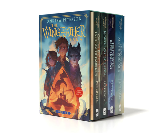 Wingfeather Saga Boxed Set: On the Edge of the Dark Sea of Darkness; North! or Be Eaten; The Monster in the Hollows; The Warden and the Wolf King - Ingram