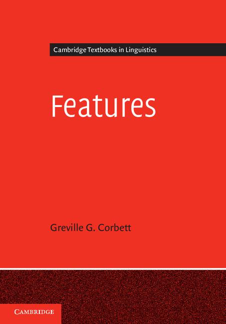 Features. by Greville G. Corbett - Ingram