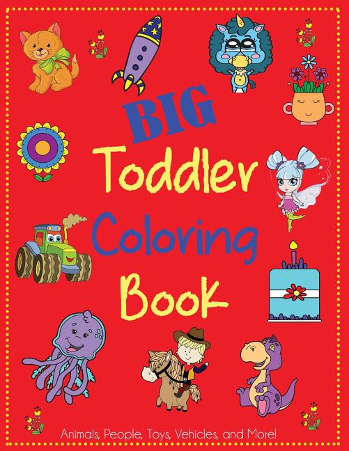 Big Toddler Coloring Book - Ingram