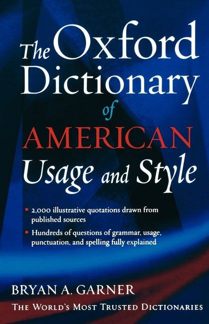 Oxford Dictionary of American Usage and Style - Ingram