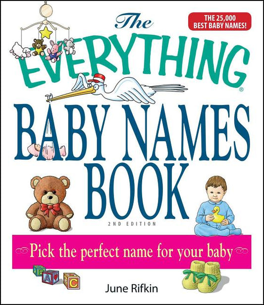 Everything Baby Names Book, Completely Updated with 5,000 More Names!: Pick the Perfect Name for Your Baby - Ingram