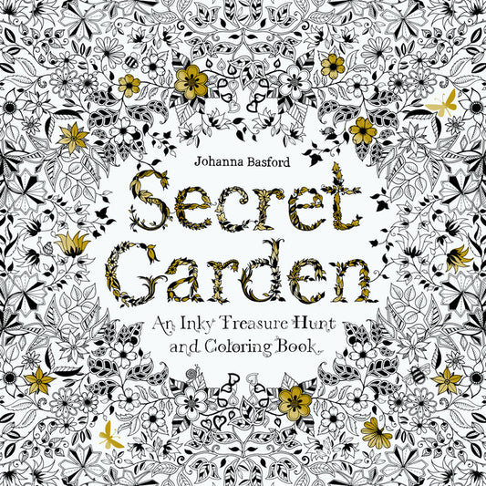 Secret Garden: An Inky Treasure Hunt and Coloring Book for Adults - Ingram