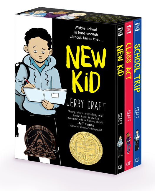New Kid 3-Book Box Set: A Graphic Novel Collection: New Kid, Class Act, School Trip - Ingram