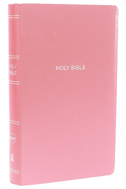 NKJV, Gift and Award Bible, Leather-Look, Pink, Red Letter Edition - Ingram