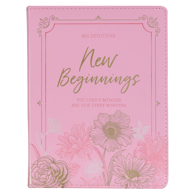 Devotional New Beginnings Pink Flexcover Feb. - Ingram
