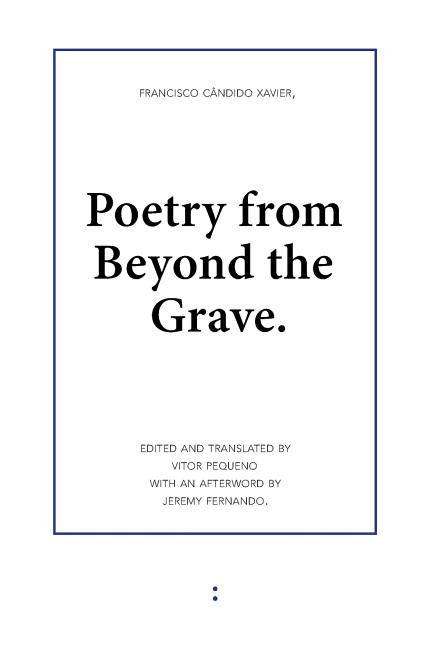 Poetry from Beyond the Grave - Ingram