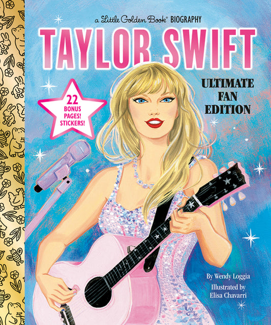 Taylor Swift Ultimate Fan Edition Little Golden Book Biography: 22 Bonus Pages! Stickers! - Ingram