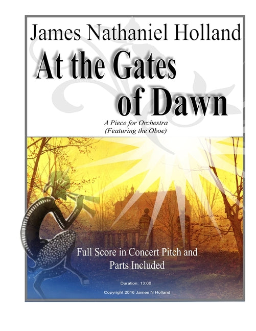 At The Gates of Dawn: A Piece for Orchestra, Featuring the Oboe - Ingram