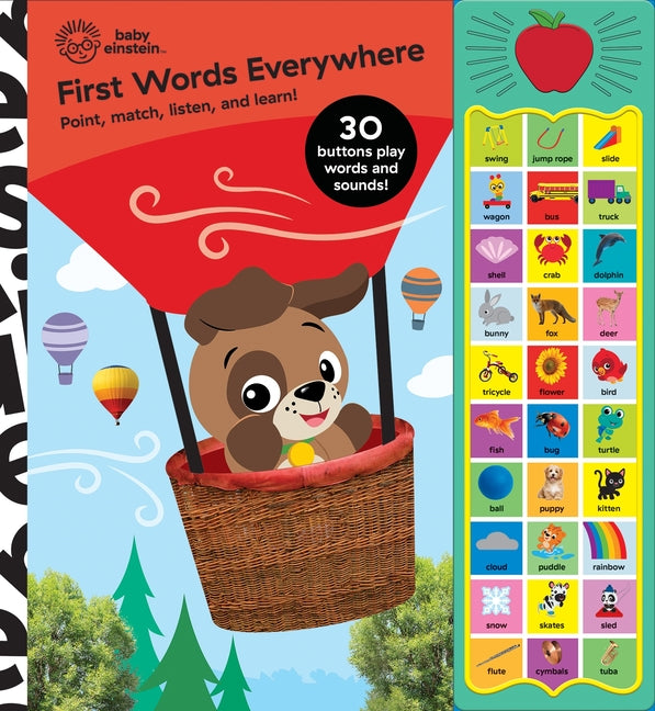 Baby Einstein: First Words Everywhere Sound Book [With Battery] - Ingram
