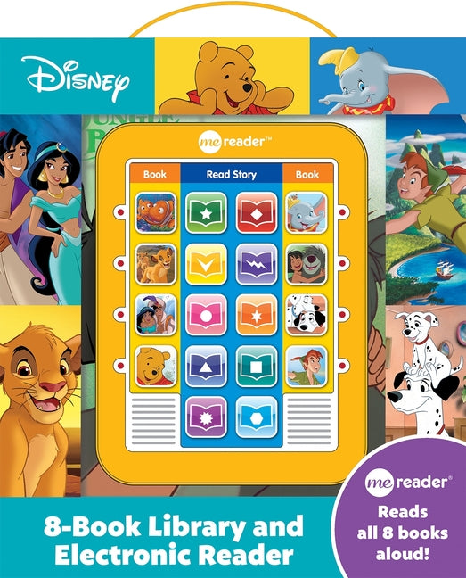 Disney: Me Reader 8-Book Library and Electronic Reader Sound Book Set [With Audio Player and Battery] - Ingram