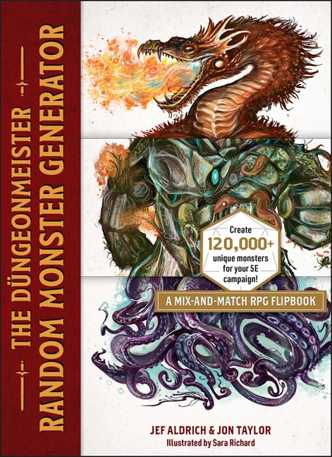 Düngeonmeister Random Monster Generator: A Mix-And-Match RPG Flipbook - Ingram