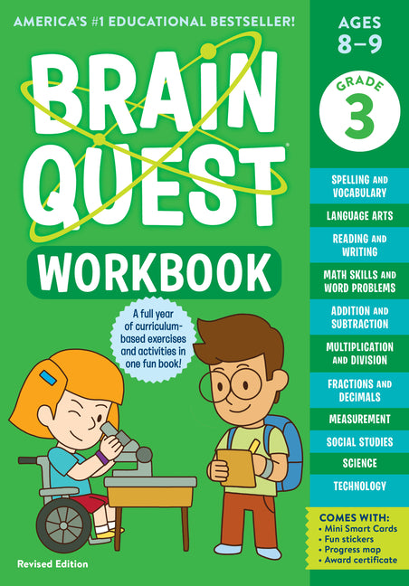 Brain Quest Workbook: 3rd Grade Revised Edition (Revised) - Ingram