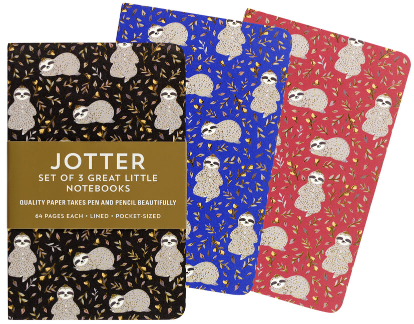 Sloths Jotter Notebooks - Ingram